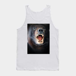 Open Mouth Bear Tank Top